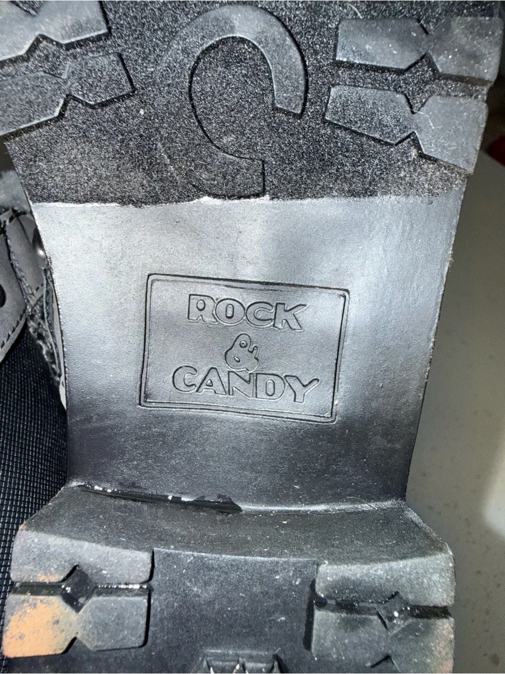 Rock & Candy Gray and Black Lace-Up Winter Boots with Faux Fur Trim